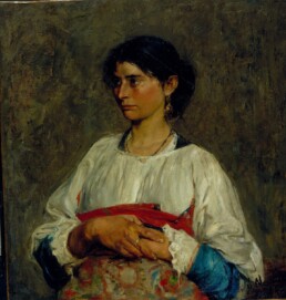 Plinio Nomellini, «Ciociara», 1888, collezione privata
